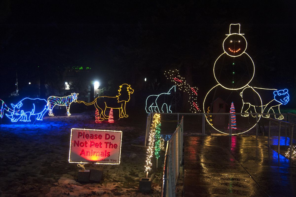 Spokane Winter Glow Spectacular Dec The Spokesman Review