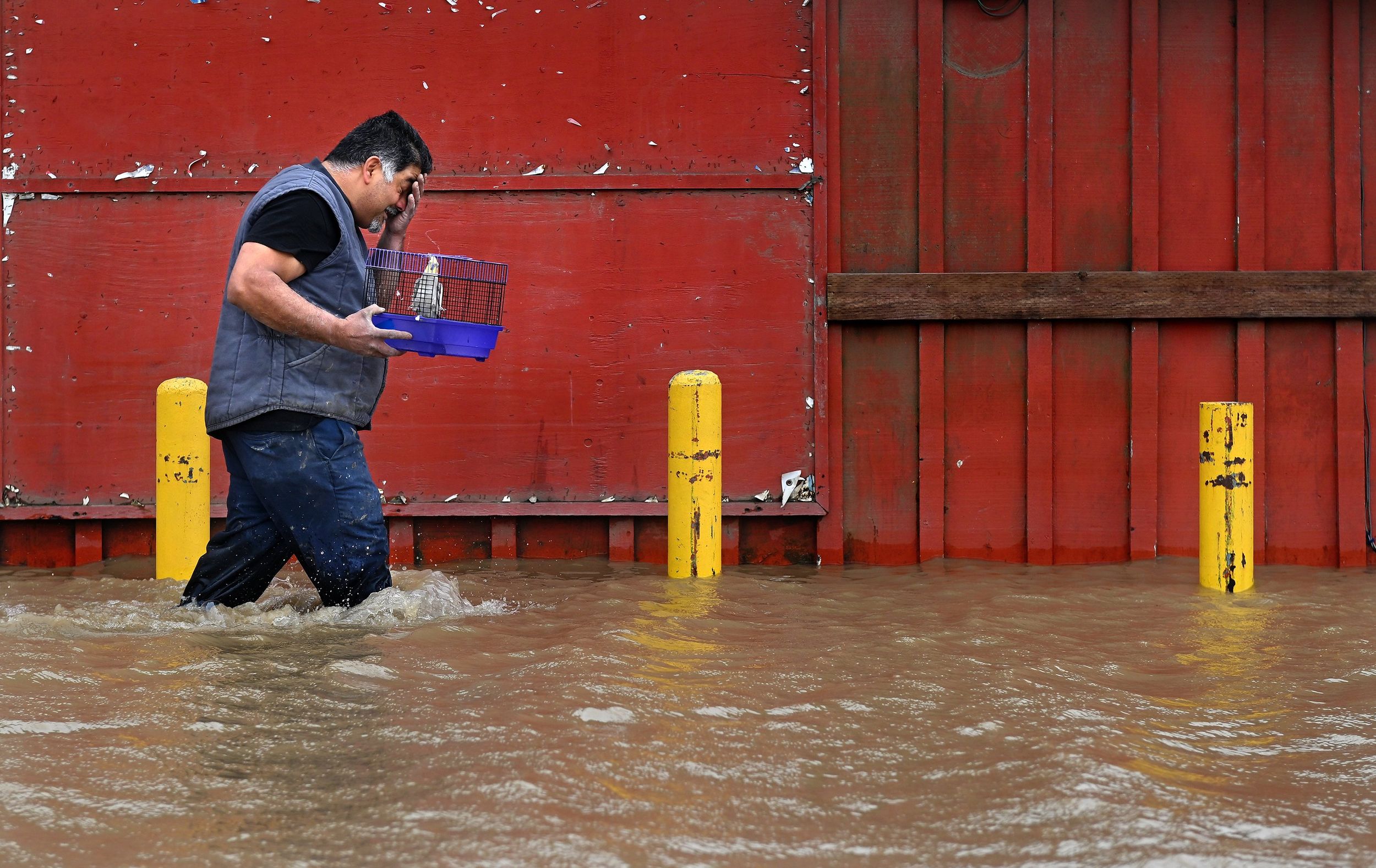 Evacuations Near Central California Dam As Storm Swells Rivers Smashes