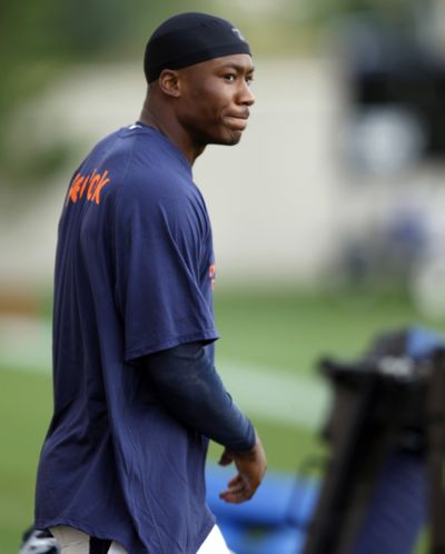 The Seahawks must decide if mercurial receiver Brandon Marshall is a good fit.  (Associated Press)