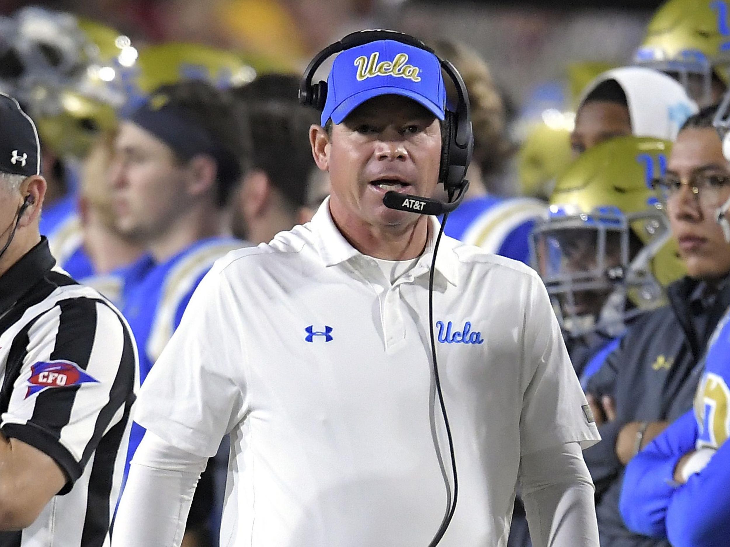 UCLA fires football coach Jim Mora late in 6th season | The Spokesman-Review