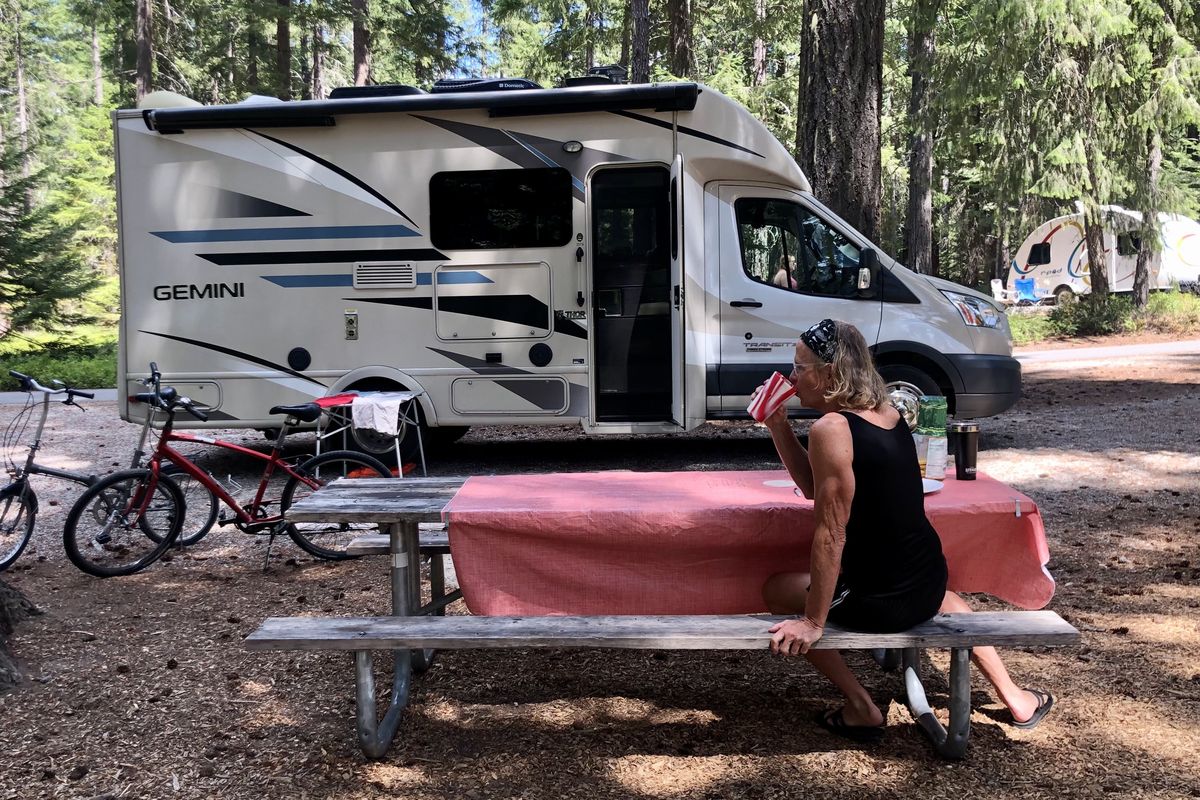 Lake Wenatchee State Park is a favorite camping spot near Leavenworth. (Leslie Kelly)