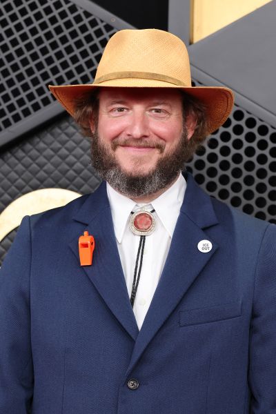 Justin Vernon attends the 68th Grammy Awards at Crypto.com Arena on Feb. 1, 2026, in Los Angeles.  (Getty Images)