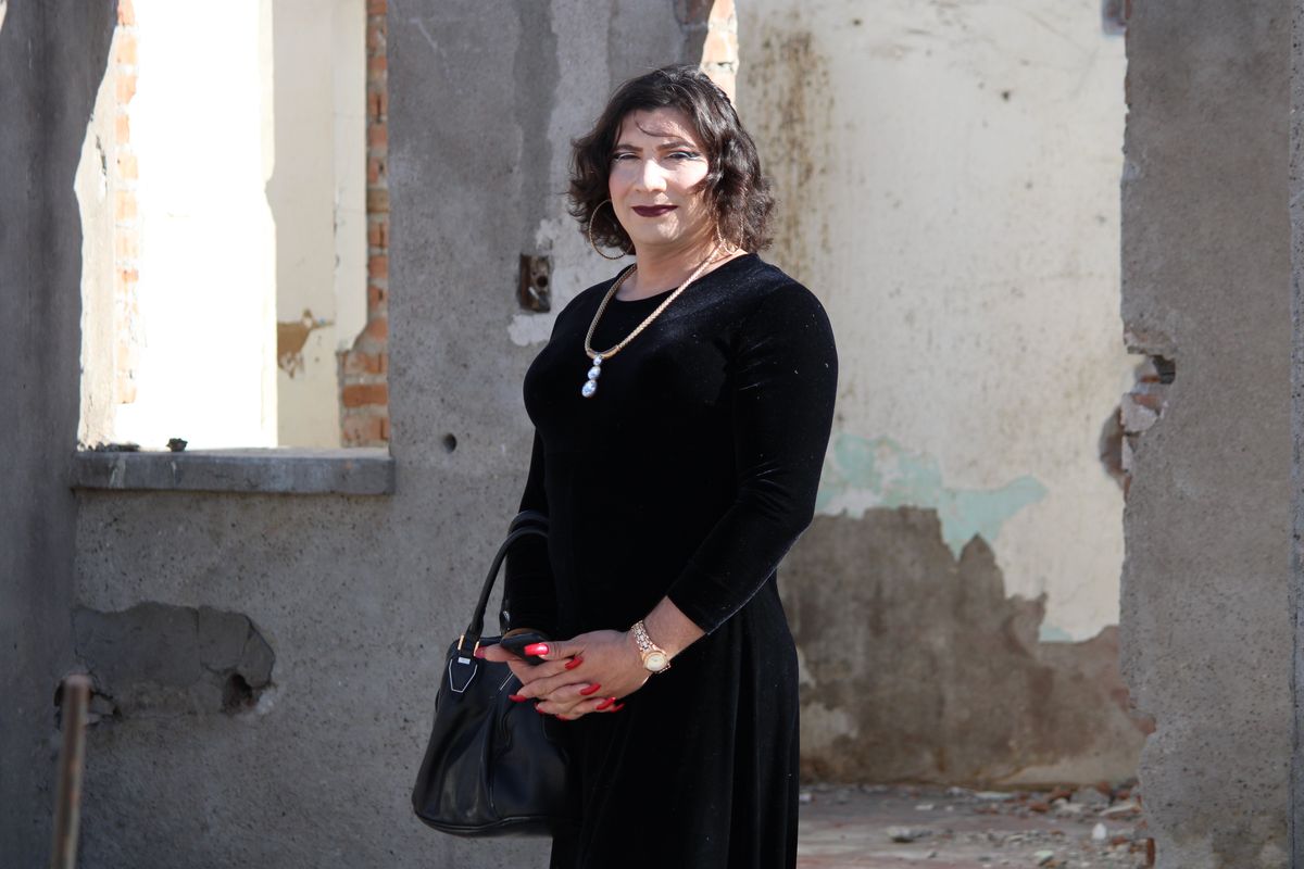 This photo provided by the International Rescue Committee shows Susana Coreas, a transwoman who fled El Salvador, is seen in Ciudad Juarez, Mexico, on March 24, 2021. Coreas was allowed into the United States in May after she was determined to be particularly vulnerable waiting in Mexico and given an exemption to federal pandemic-related powers that have prevented many from seeking asylum. A new effort by the Biden administration that is under pressure to lift the order is ramping up exemptions to the policy.  (HOGP)