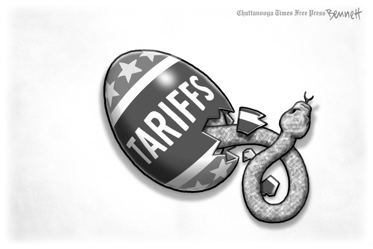 Clay Bennett cartoon  (Clay Bennett)