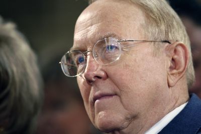 James Dobson founded the conservative religious group Focus on the Family in 1977.  (File Associated Press / The Spokesman-Review)