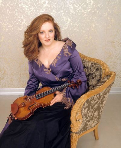 Violinist Rachel Barton Pine performs all 24 caprices composed by Niccolo Paganini, as part of the Northwest Bach Festival.