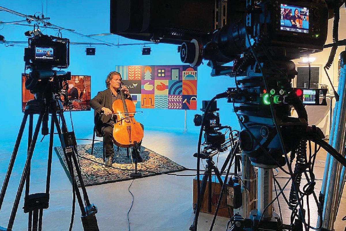 Grammy Award winner Zuill Bailey, artistic director of Northwest BachFest, plays at Hamilton Studio in October. (Courtesy)