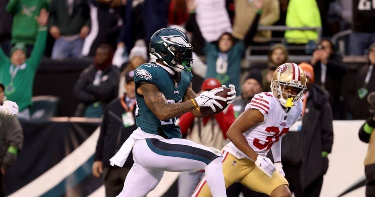 Eagles physically beat 49ers Philly-style, 31-7, to reach Super