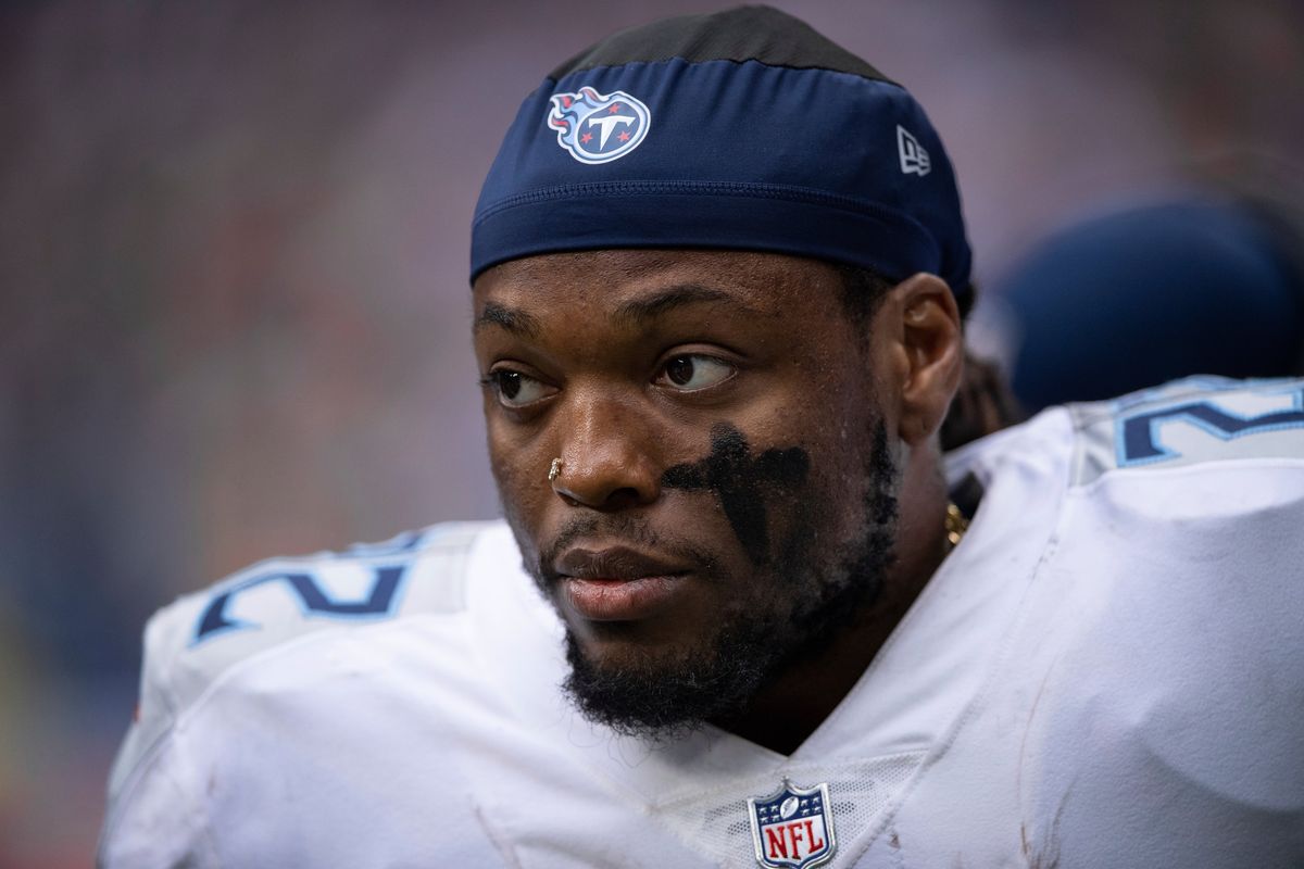 Tennessee running back Derrick Henry, the AP NFL Offensive Player of the Year in 2020, is set to return Saturday from a broken foot.  (Zach Bolinger)