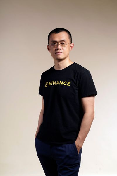 Changpeng Zhao, founder of Binance, the world’s largest cryptocurrency exchang.  (New York Times)