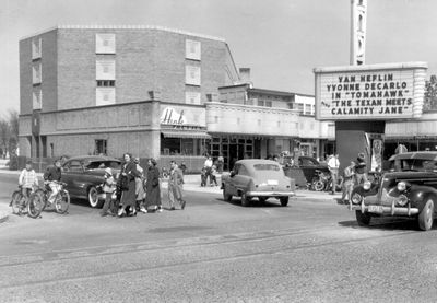 The Garland   opened on Thanksgiving Day  1945. The theater held more than 900 people and at the time was one of the most modernized theaters in Spokane.The Spokesman-Review photo archive (photo archive / The Spokesman-Review)