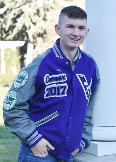 Conner Johnson is set to graduate from Valley Christian School in Spokane Valley. (COURTESY PHOTO)