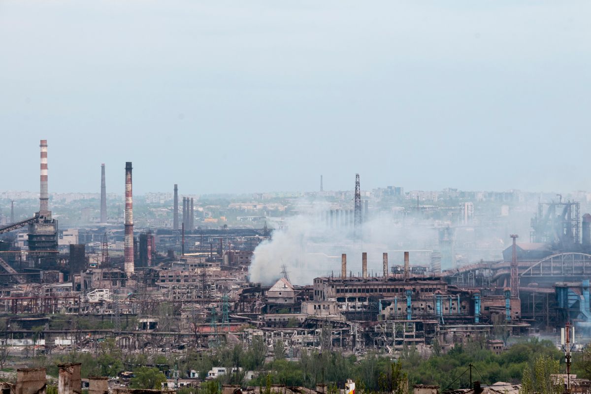 Dozens More Civilians Rescued From Ukrainian Steel Plant | The ...