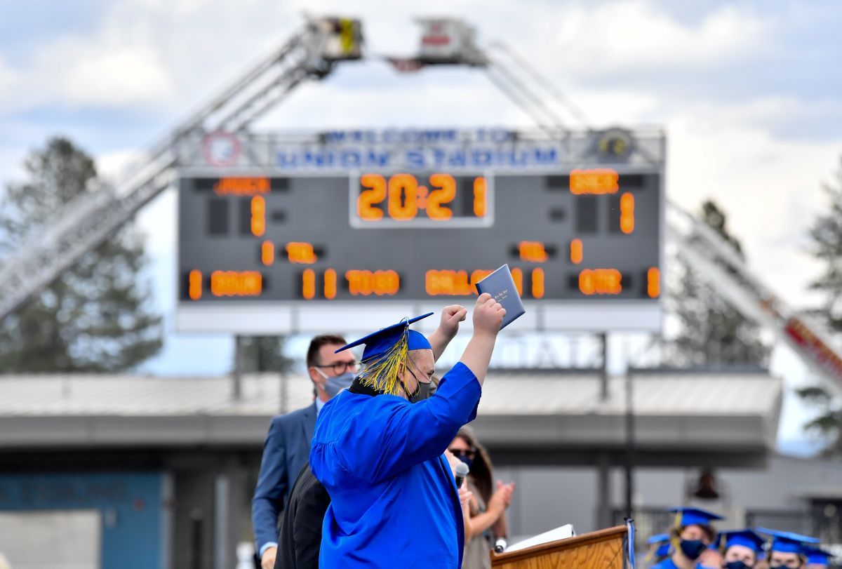 A special graduation for Mead High School senior Jaden Baer. April 22