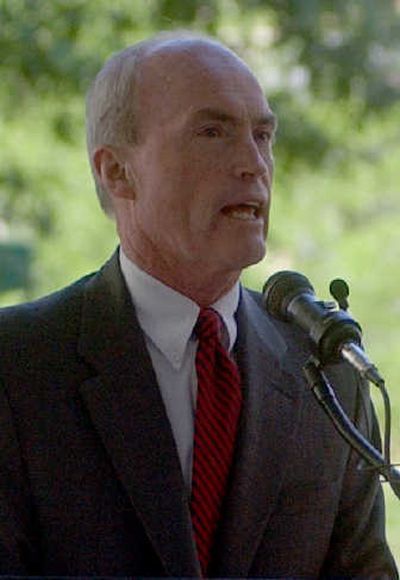 
Mayor Dennis Hession announces the creation of the Mayor's Urban Design Awards on Tuesday. 
 (KATE CLARK / The Spokesman-Review)