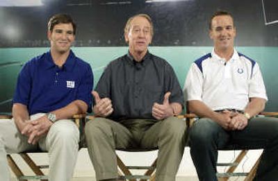 
Archie Manning couldn't be prouder of sons Eli, left, and Peyton. Associated Press
 (Associated Press / The Spokesman-Review)