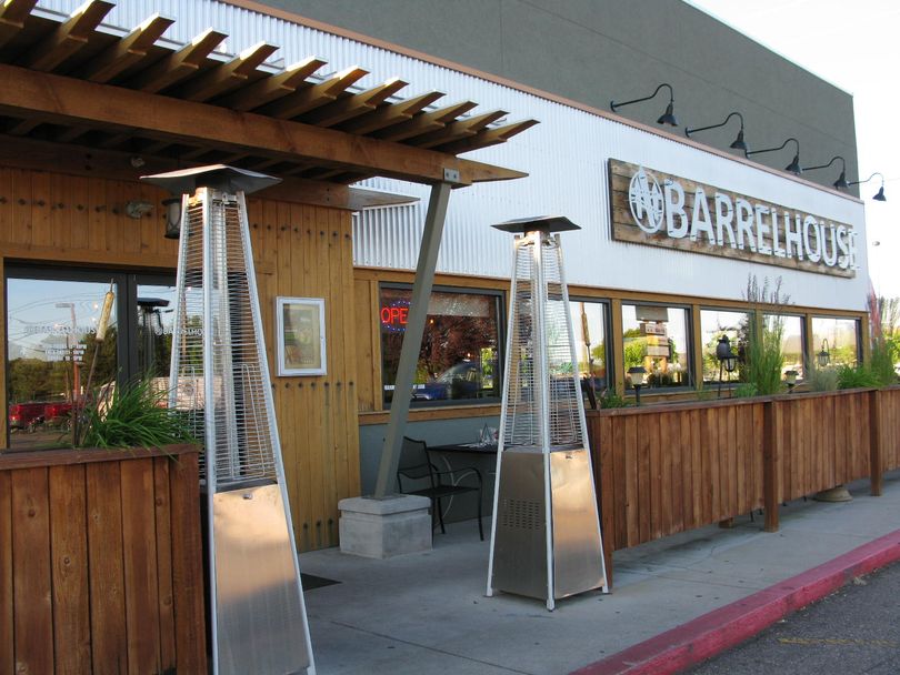 Crooked Fence Barrelhouse in Garden City, where Idaho Dems are holding their election night watch party tonight (Betsy Z. Russell)