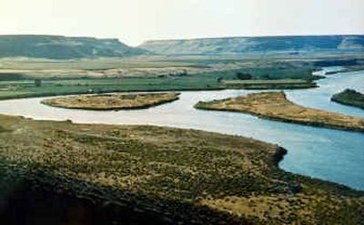 
Three Island Crossing on the Snake River near Glenns Ferry, Idaho. 
 (File/Associated Press / The Spokesman-Review)