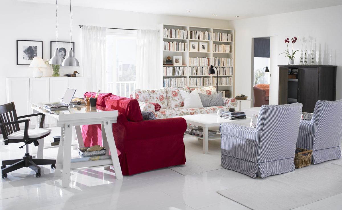 Phones and computers aside, virtually any space can be made into a workable home office by concentrating on a few basic ingredients: a chair, a desk, lighting and storage. IKEA (IKEA / The Spokesman-Review)