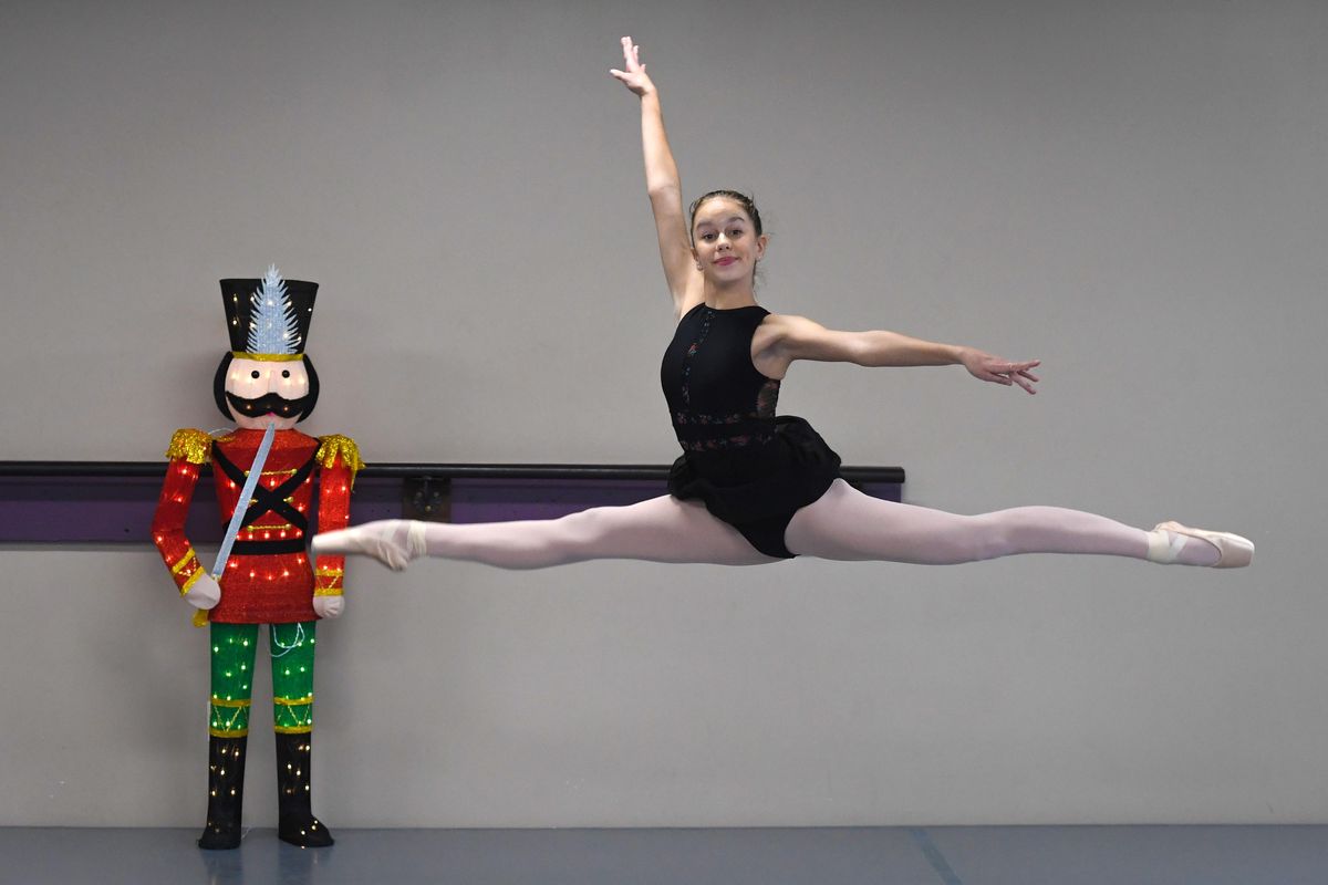Jessica Cochran, 15, is dancing in her last “The Nutcracker” as a student. She has played every part in “The Nutcracker” that young dancers can play. She’s going to be a tall angel this year and will be in the party scene dancing en pointe for the first time. (Dan Pelle / The Spokesman-Review)