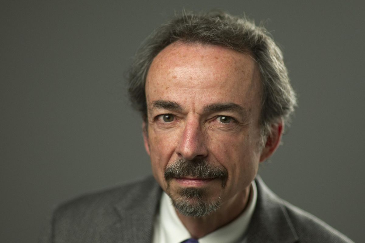 Bert Caldwell will retire as editorial page editor in February 2016. (Colin Mulvany / The Spokesman-Review)