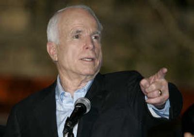 Republican presidential candidate John McCain and Democratic candidate Barack Obama have distinct differences in their Social Security plans. AP file photos
 (AP file photos / The Spokesman-Review)