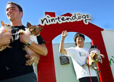 
 Nintendo video game designer Shigeru Miyamoto, whose credits include the popular Mario games, makes an appearance at the 