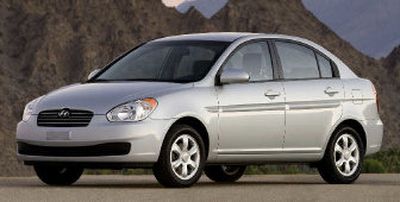
 The new Accent four-door sedan has a base price of $13,305, with destination, and boasts 104.6 cubic feet of interior space, which is up from 100.9 last year, and is best in class, says Hyundai.
 (The Spokesman-Review)