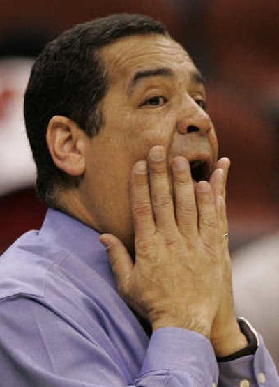 
Kelvin Sampson was sanctioned for violations at Oklahoma. 
 (Associated Press / The Spokesman-Review)