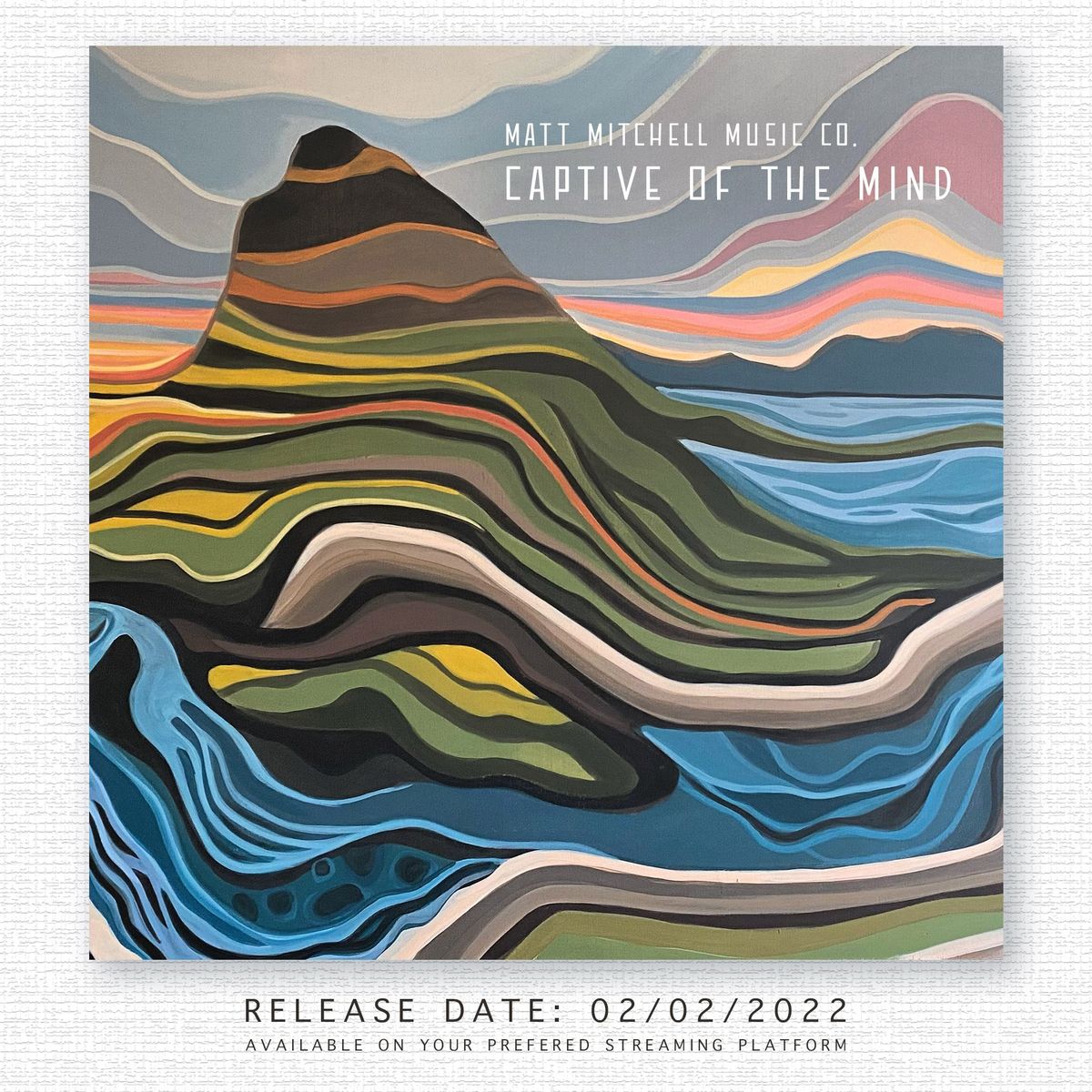 The new album by Matt Mitchell Music Co. is titled “Captive of the Mind.”  (Jennifer Leigh Borst)