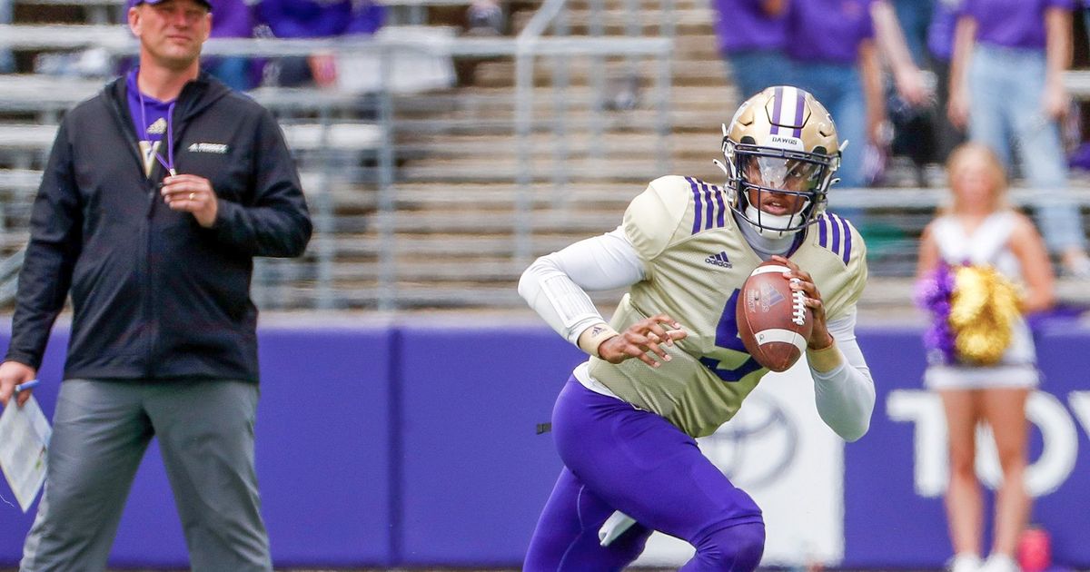 ‘I’m So Excited Right Now’: QB Michael Penix Jr. Has Sparkling UW ...