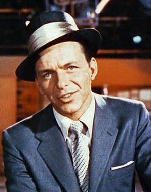 Frank Sinatra in 1957. (wikipedia)