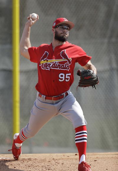 The St. Louis Cardinals called up pitcher Daniel Poncedeleon to make his major league debut a little more than a year after suffering a life-threatening injury. (David J. Phillip / AP)