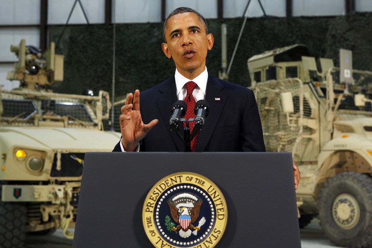 “Our goal is to destroy al-Qaida, and we are on a path to do exactly that.” Barack Obama Speaking in Afghanistan