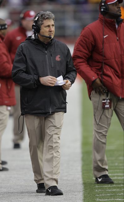 Mike Leach simplified things for this year’s spring game. (Associated Press)