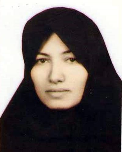  Sakineh Mohammadi Ashtiani  was to  face death by stoning in Iran.  (Associated Press)