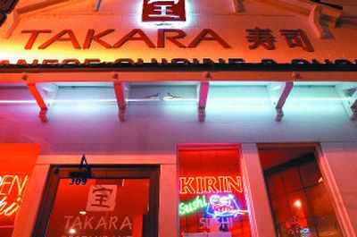 
One of the few Japanese restaurants in North Idaho, Takara in downtown Coeur d'Alene is a magnet for sushi lovers. 
 (File photos / The Spokesman-Review)