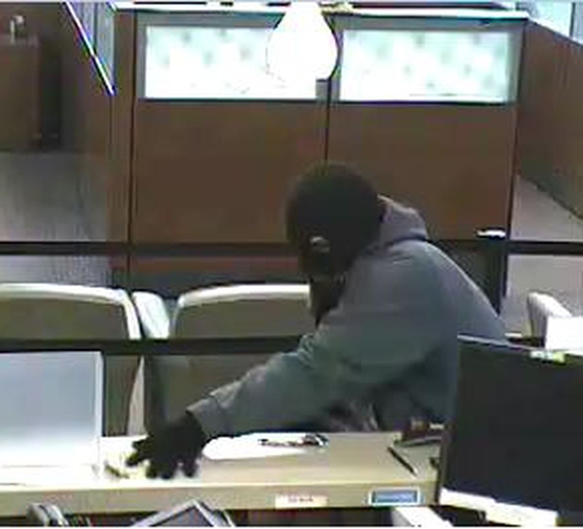 This man robbed a Wells Fargo Bank and shot a customer in North Spokane Thursday, April 28, 2016. (FBI)