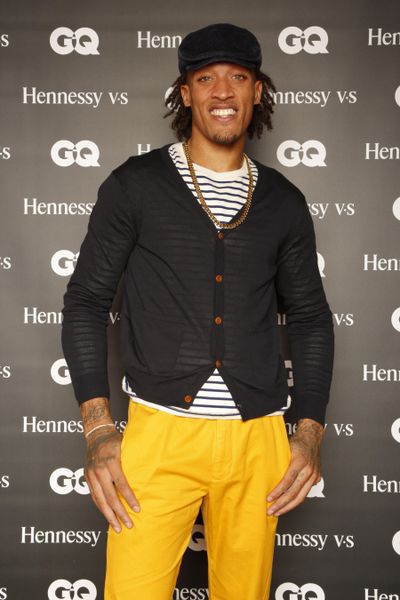 Miami Heat's Michael Beasley attends the 