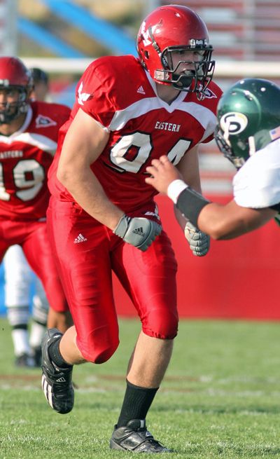 Eastern Washington’s Greg Peach keeps gathering honors.EWU photo (EWU photo / The Spokesman-Review)