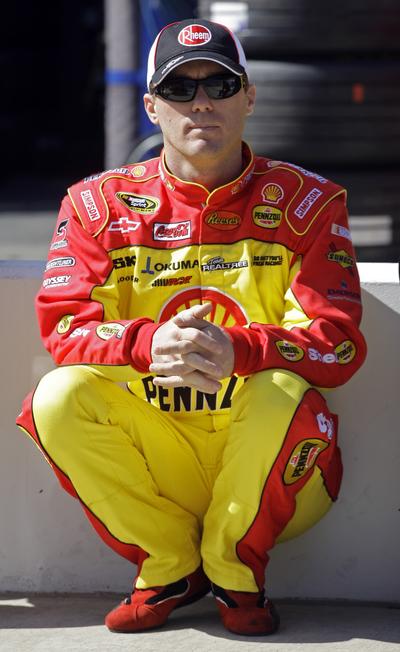 Kevin Harvick is the NASCAR points leader after the first five races this season.  (Associated Press)