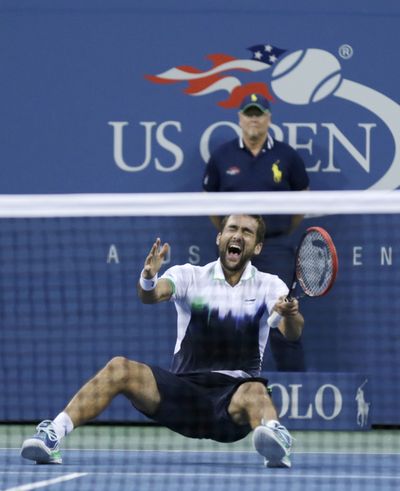 Winning the U.S. Open and $3 million creates the kind of reaction Croatia’s Marin Cilic produced Monday. (Associated Press)