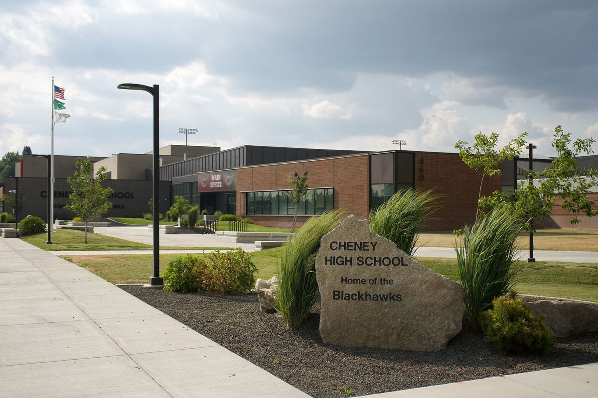 Cheney High School.  (Luke Blue/The Spokesman-Review)