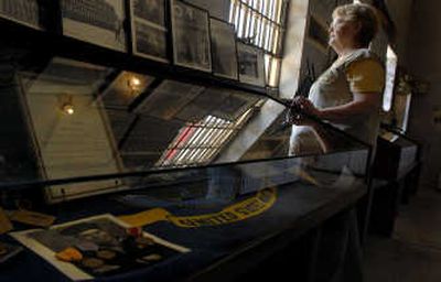 Athol resident Jackie Graham is a volunteer for the Brig Museum at Farragut State Park. Proceeds from an upcoming concert will benefit the museum. 
 (KATHY PLONKA Photos / The Spokesman-Review)