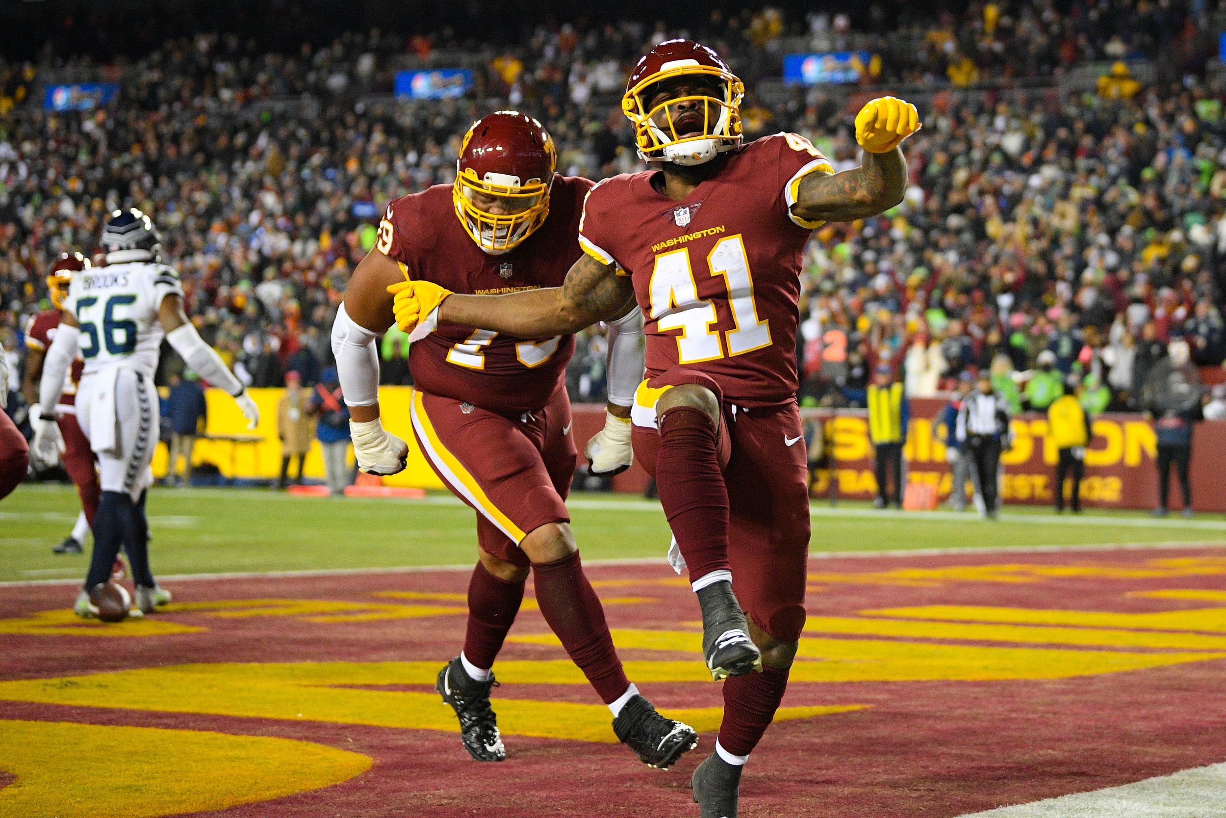 Redskins Pull Out 20-17 Wiin Over Seahawks