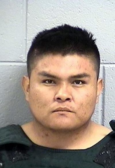 This undated file photo provided by San Juan County, N.M. Detention Center shows Tom Begaye of Waterflow, N.M. Begaye who pleaded guilty to murder and sexual assault in the death of 11-year-old Ashlynne Mike on the largest American Indian reservation. (Uncredited / Associated Press)