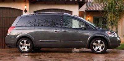 
 All Quests, which start at $25,350 and top out at $38,000, are powered by a 235-horsepower, 3.5-liter V-6. 
 (The Spokesman-Review)