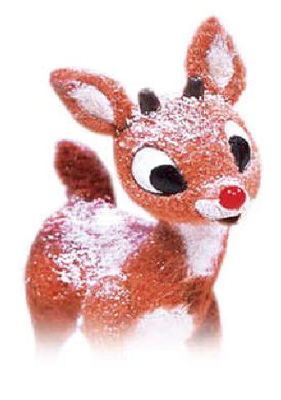 Rudolph looks to be out front by a nose.
(The Spokesman-Review)