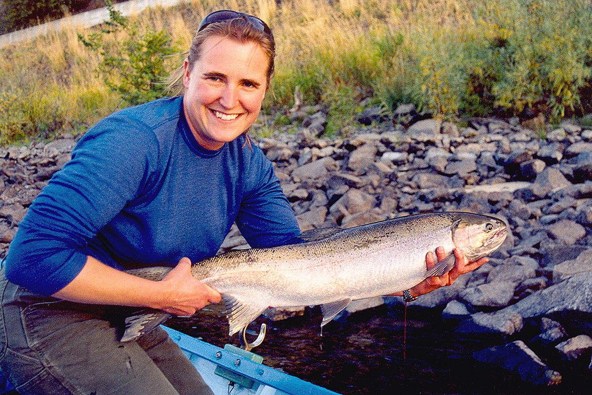 Dani Schiff, 34 of Lewiston, was killed in a helicopter crash in Kamiah. She worked for the Idaho Fish and Game Department since 1997. (Idaho Fish and Game)