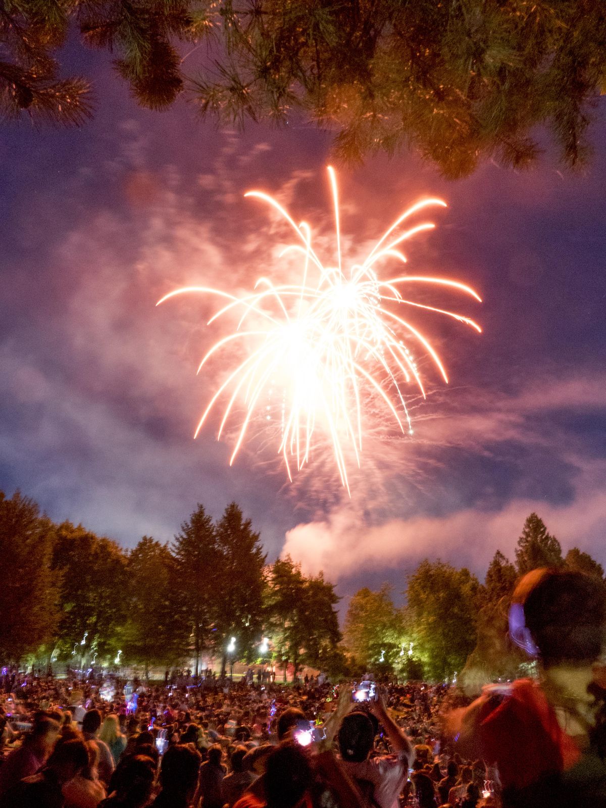 Riverfront Park fireworks - July 5, 2017 | The Spokesman-Review